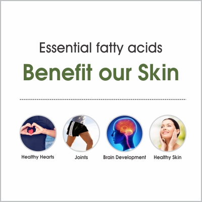 How Essential fatty acids benefit our skin