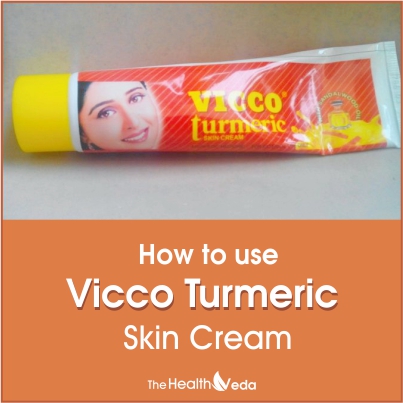 How to use Vicco Turmeric Skin Cream