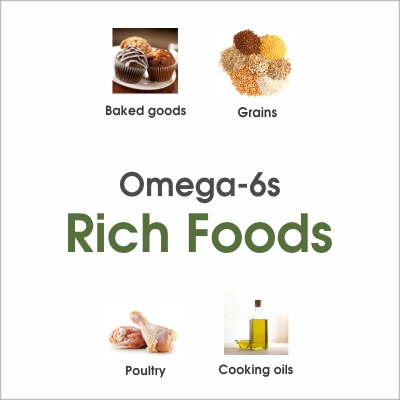 Omega-6s rich foods