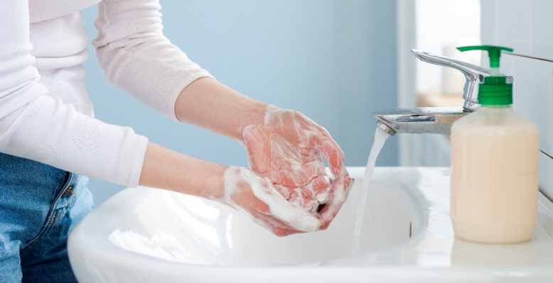 hand washing time
